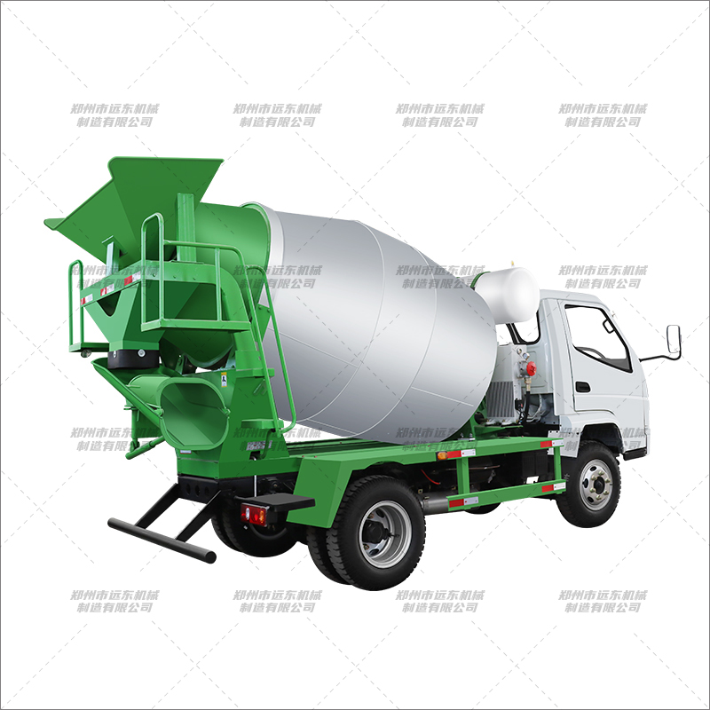 3方輕卡混凝土攪拌罐車(圖2) 3方輕卡混凝土攪拌罐車(圖2)